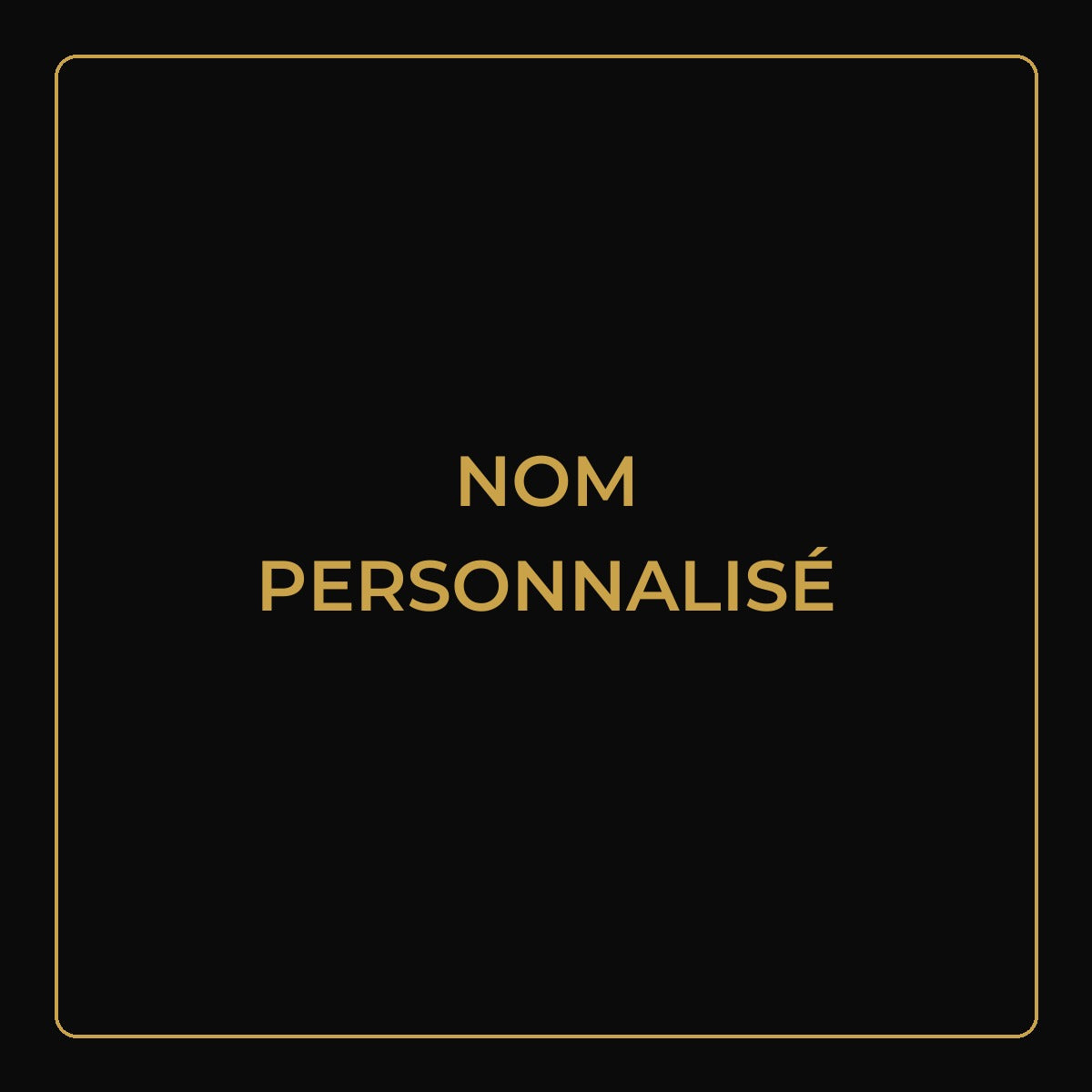 Nom personnalisé